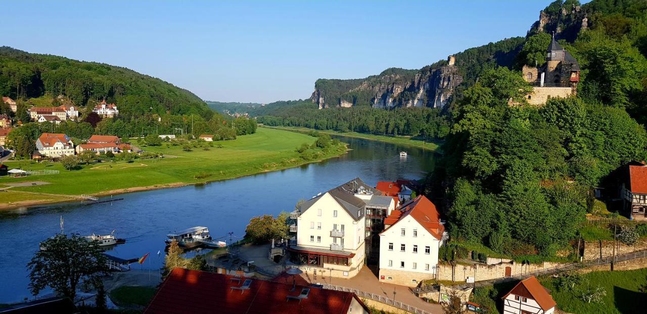 Sonniges Eck Ferienwohnung 2 Rathen Esterno foto