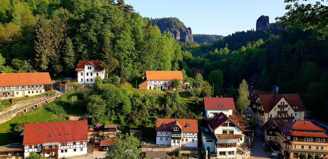 Sonniges Eck Ferienwohnung 2 Rathen Esterno foto